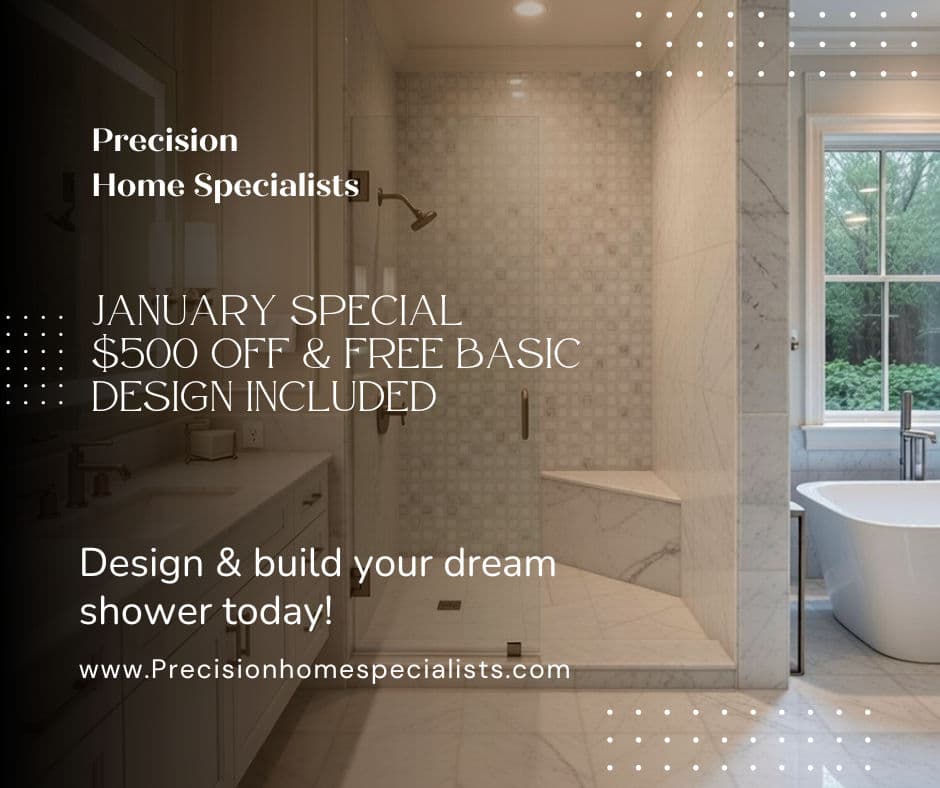 Project January Shower Remodel Special with Precision Home Specialists image