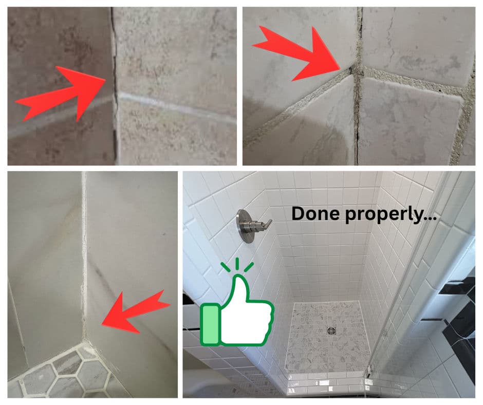 Project Shower Grout Repair and Sealing Expertise image