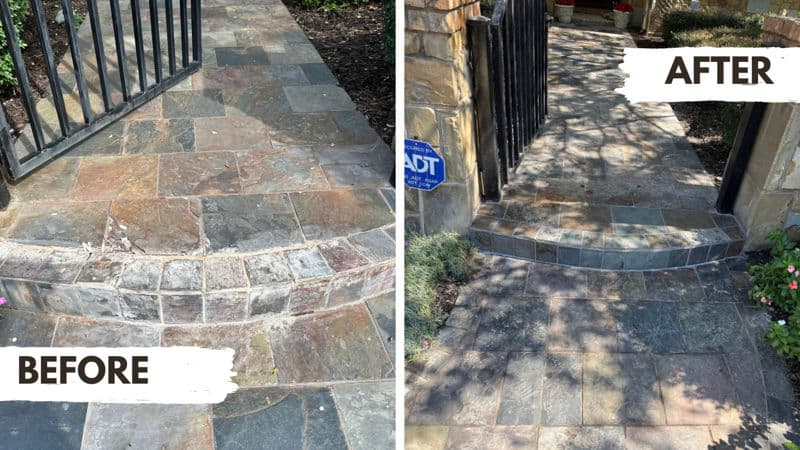 Pathway Makeover Brings New Life to Entryway image